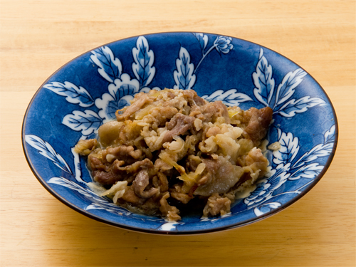 お気軽オーダー 豚肉の生姜焼き