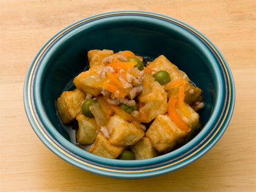 お気軽オーダー 厚揚げのそぼろ煮