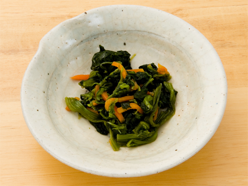 お気軽オーダー ほうれん草のおひたし