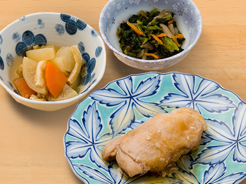 鶏肉の照焼きセット