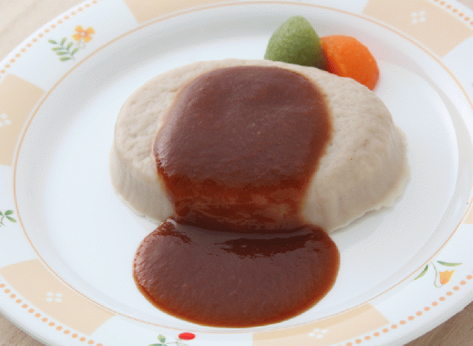 すむーす食つるりん　デミソースハンバーグ